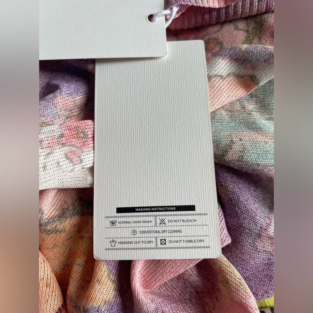 New Venskarfff Women Top Long Sleeve Size Large - Picture 6 of 7